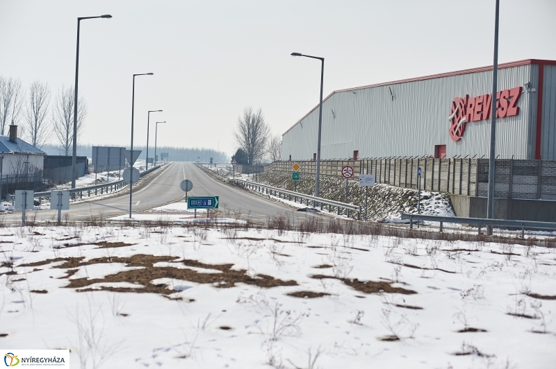 Nyugati elkerülő út alapkőletétele - fotó Szarka Lajos