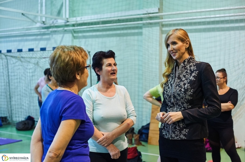 Gyógytorna eszközök átadása - fotó Szarka Lajos