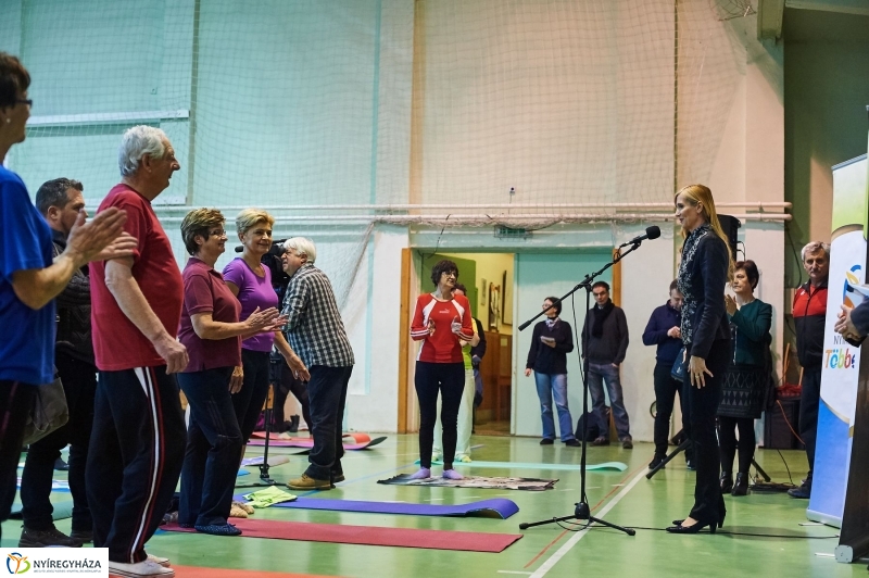 Gyógytorna eszközök átadása - fotó Szarka Lajos