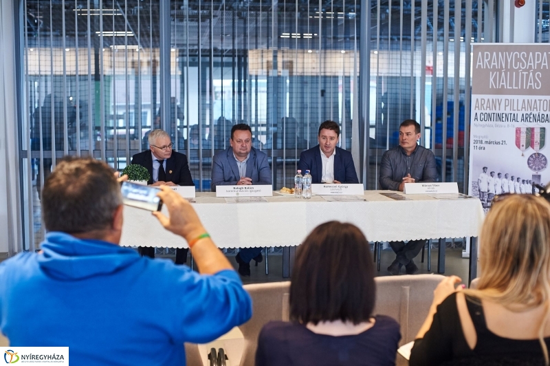 Aranycsapat emlékkiállítás sajtótájékoztató - fotó Szarka Lajos