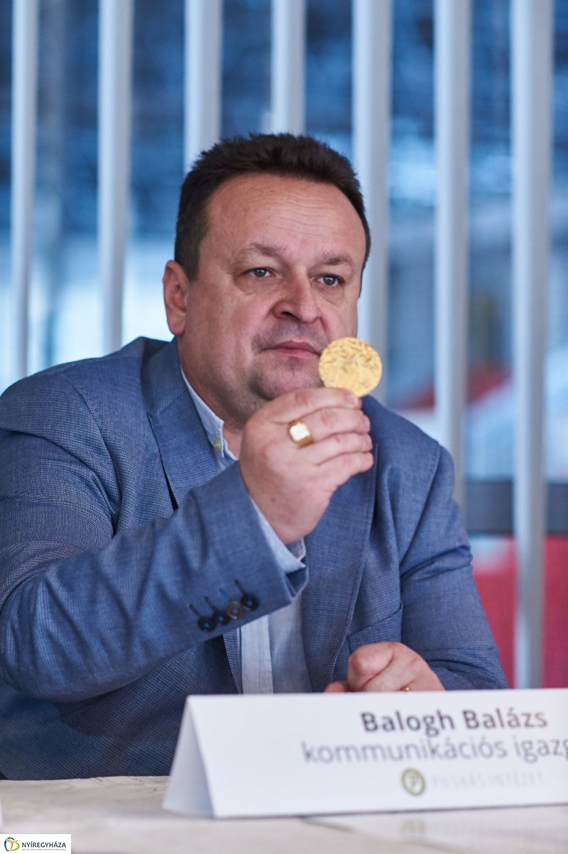 Aranycsapat emlékkiállítás sajtótájékoztató - fotó Szarka Lajos