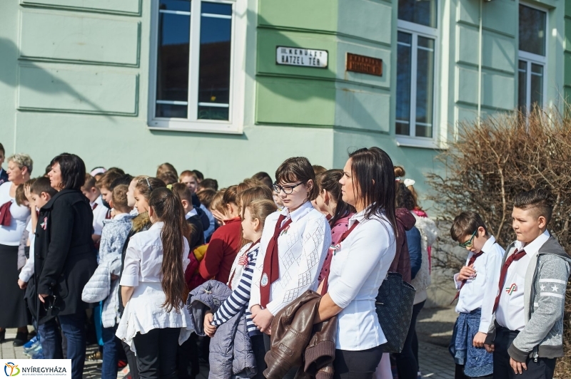 Megemlékező koszorúzások - fotó Szarka Lajos