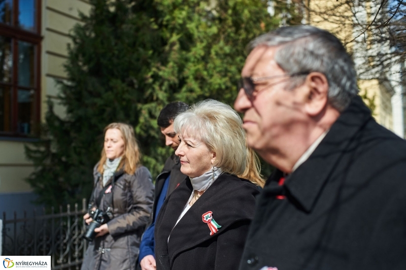 Megemlékező koszorúzások - fotó Szarka Lajos