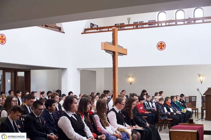 Missziós kereszt Nyíregyházán - fotó Szarka Lajos