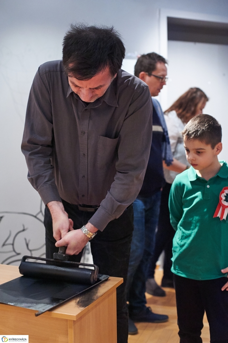 Nemzeti ünnep a múzeumban - fotó Szarka Lajos