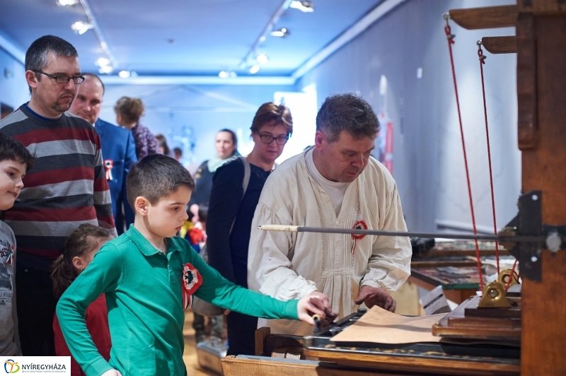 Nemzeti ünnep a múzeumban - fotó Szarka Lajos