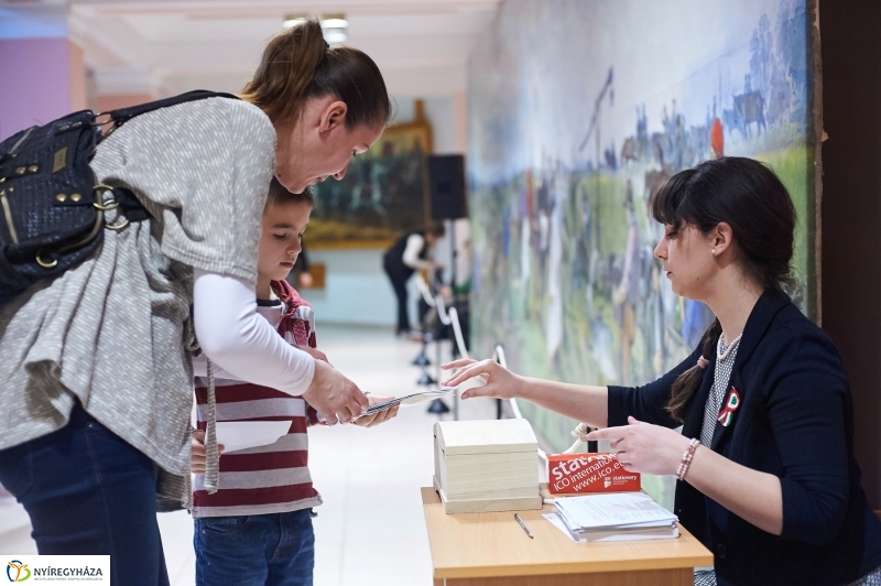 Nemzeti ünnep a múzeumban - fotó Szarka Lajos