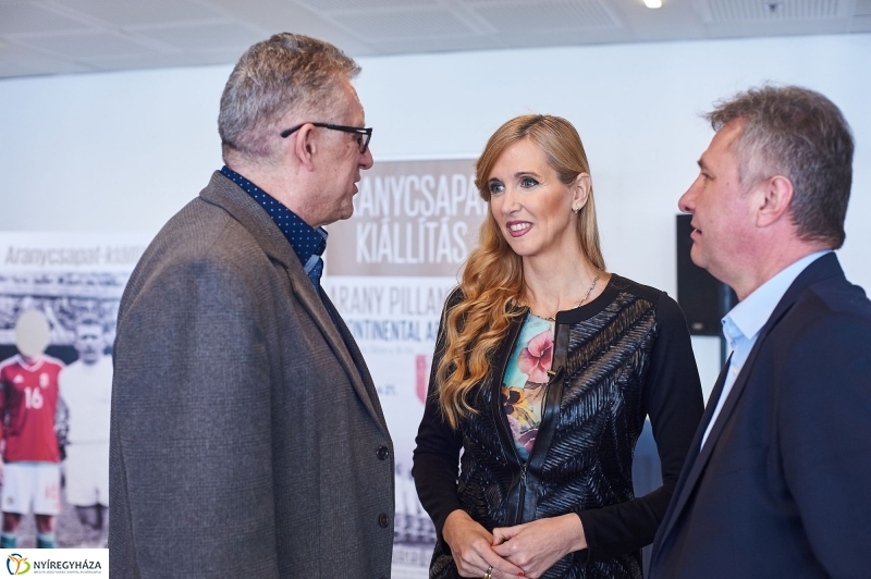 Aranycsapat kiállítás az Arénában - fotó Szarka Lajos