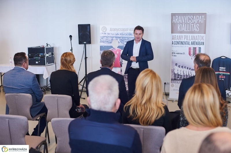 Aranycsapat kiállítás az Arénában - fotó Szarka Lajos