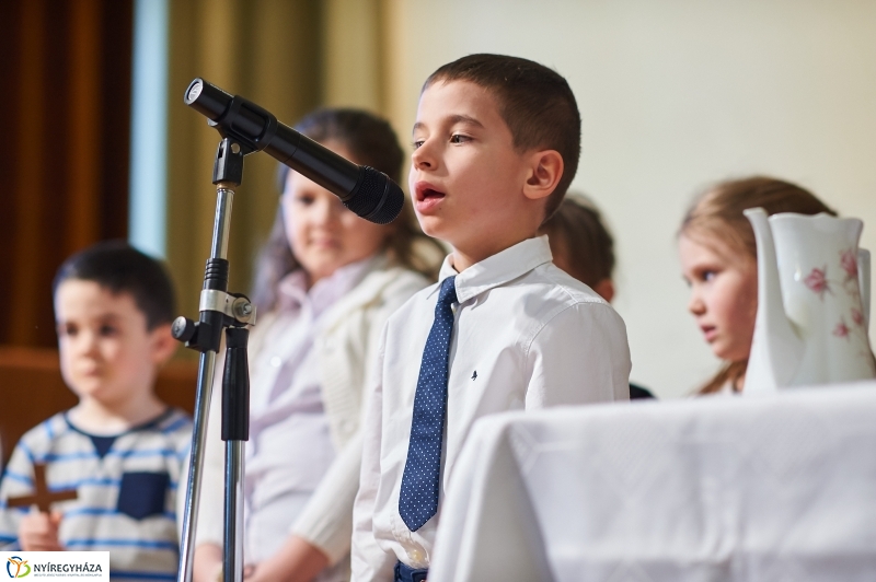 Virágvasárnap a nyíregyházi evangélikusoknál - fotó Szarka Lajos