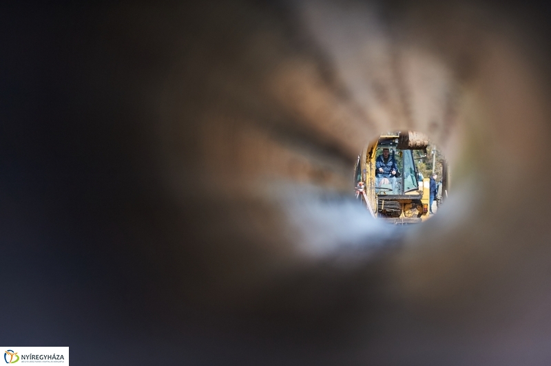 Helyszíni bejárás a Füzes utcán - fotó Szarka Lajos