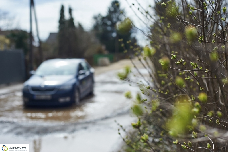 Helyszíni bejárás a Füzes utcán - fotó Szarka Lajos
