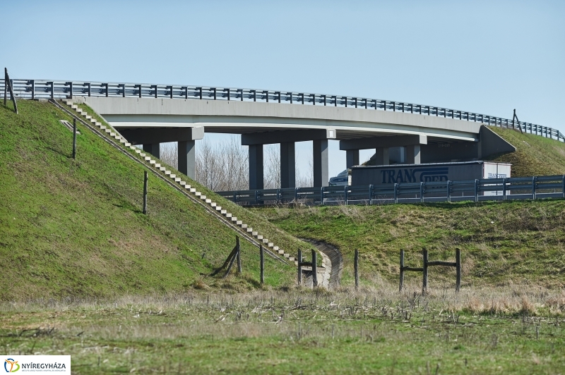 Kálmánházai felüljáró újra nyitása - fotó Szarka Lajos