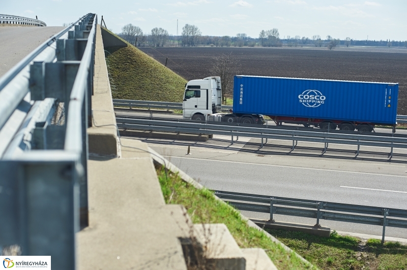 Kálmánházai felüljáró újra nyitása - fotó Szarka Lajos
