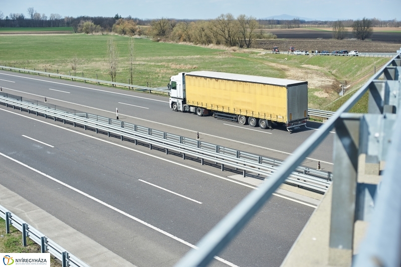 Kálmánházai felüljáró újra nyitása - fotó Szarka Lajos