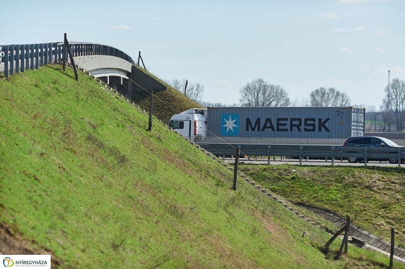 Kálmánházai felüljáró újra nyitása - fotó Szarka Lajos