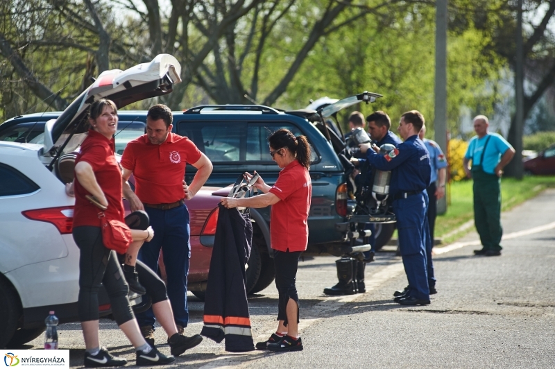 Lépcsőfutás a Bánkiban - fotó Szarka Lajos