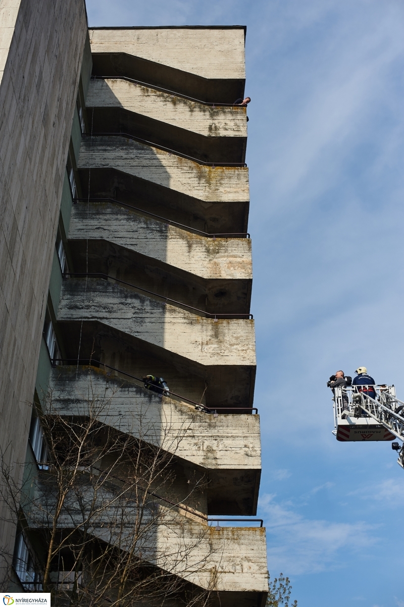 Lépcsőfutás a Bánkiban - fotó Szarka Lajos