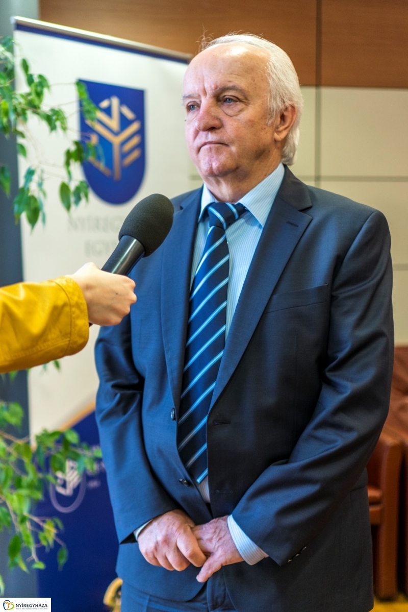 Megállapodást írtak alá a Nyíregyházi Egyetemen - fotó Kohut Árpád