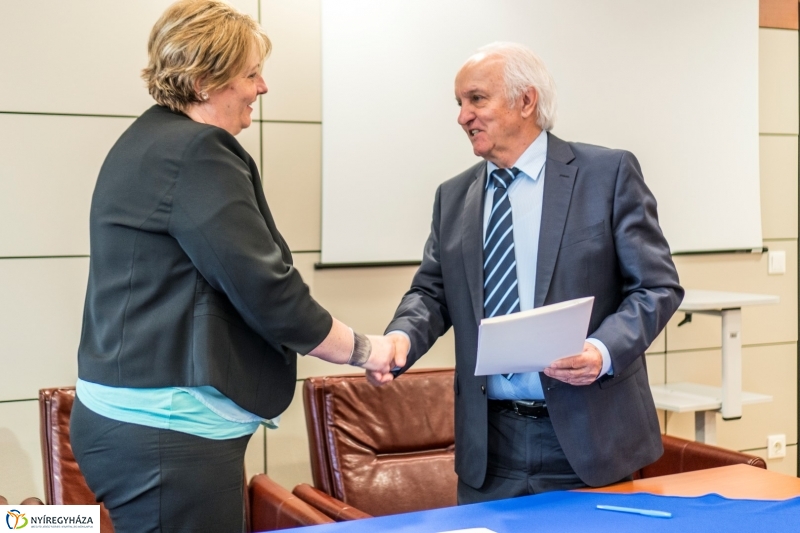 Megállapodást írtak alá a Nyíregyházi Egyetemen - fotó Kohut Árpád