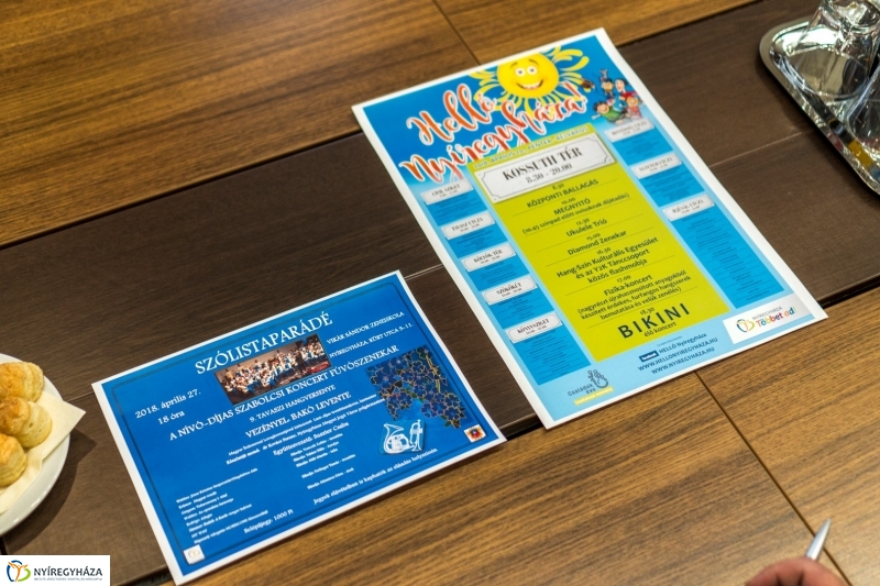 Sajtótájékoztatók a Városházán - fotó Kohut Árpád