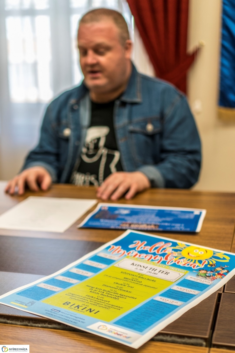 Sajtótájékoztatók a Városházán - fotó Kohut Árpád