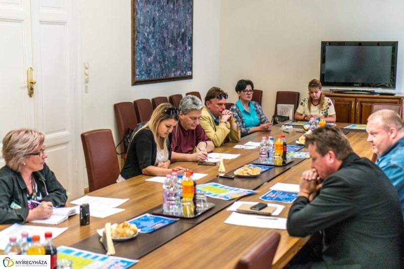 Sajtótájékoztatók a Városházán - fotó Kohut Árpád