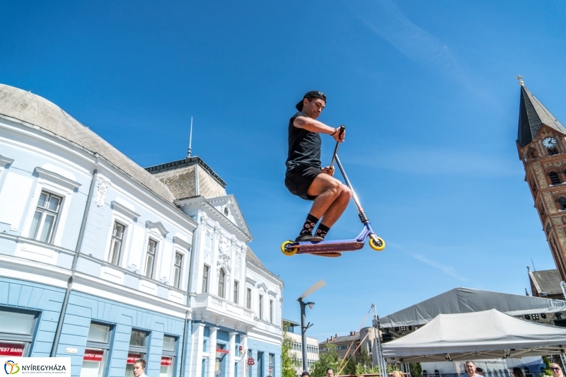 Bmx bemutató a Hello Nyíregyházán - fotó Kohut Árpád