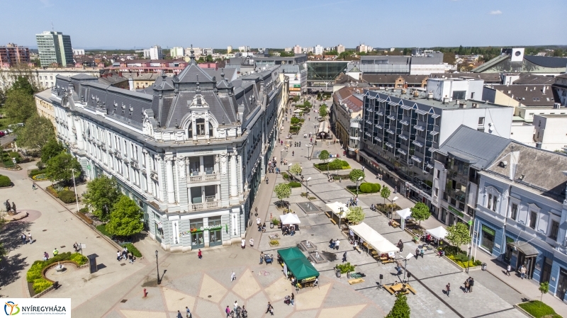 Hello Nyíregyháza a magasból - fotó Kohut Árpád