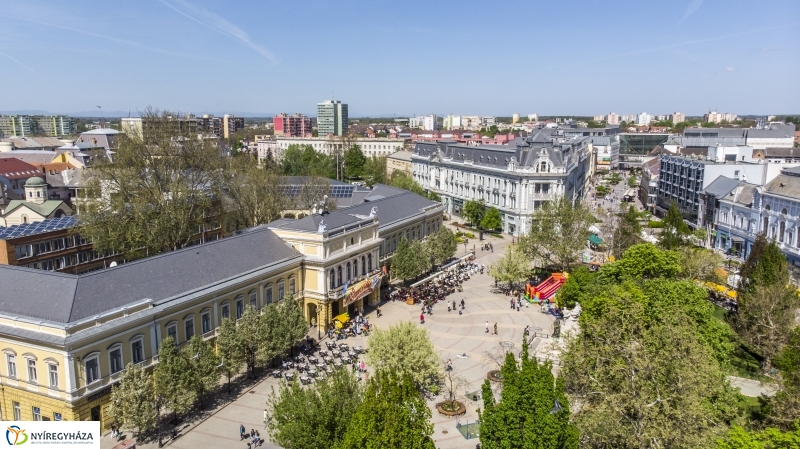 Hello Nyíregyháza a magasból - fotó Kohut Árpád