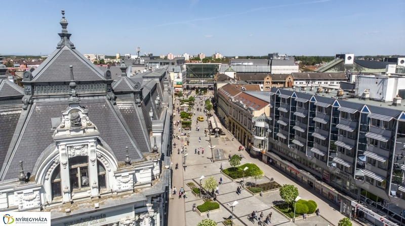 Hello Nyíregyháza a magasból - fotó Kohut Árpád