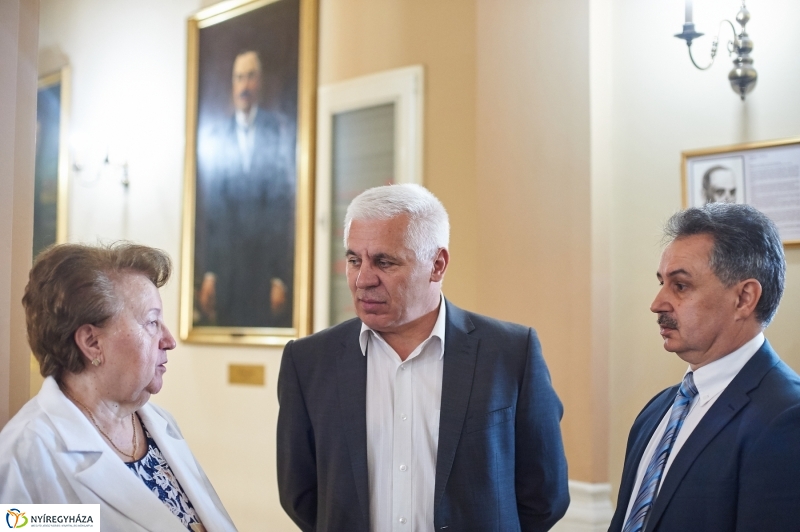 Ukrán delegáció a Városházán - fotó Szarka Lajos