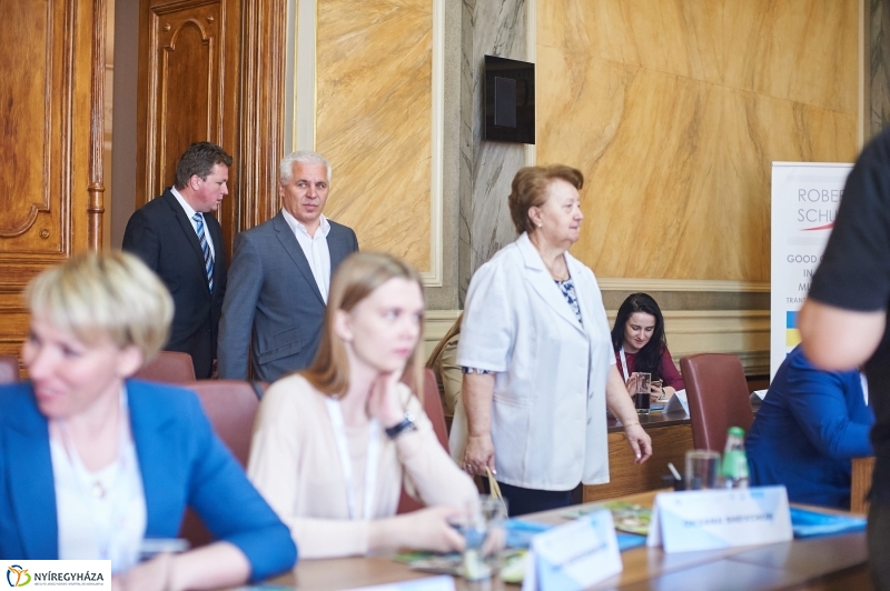 Ukrán delegáció a Városházán - fotó Szarka Lajos