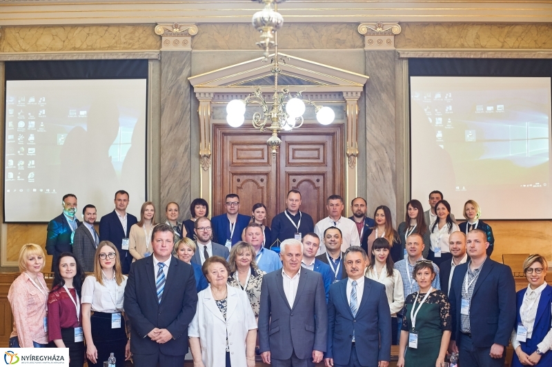 Ukrán delegáció a Városházán - fotó Szarka Lajos