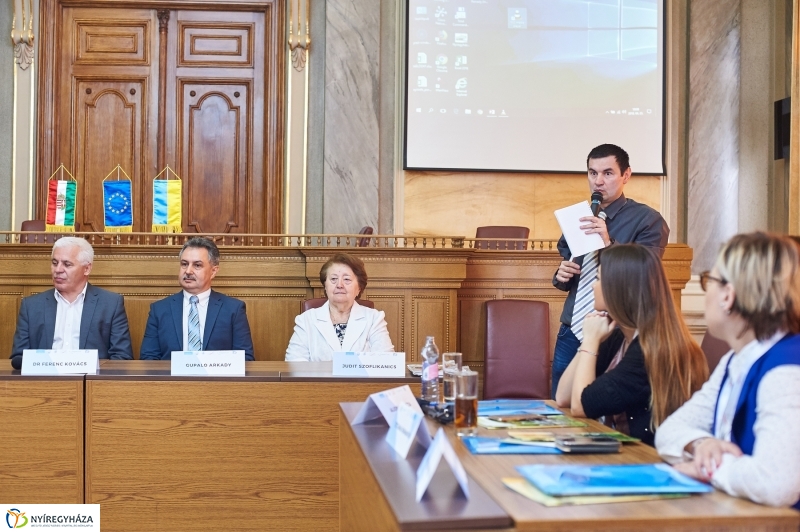 Ukrán delegáció a Városházán - fotó Szarka Lajos