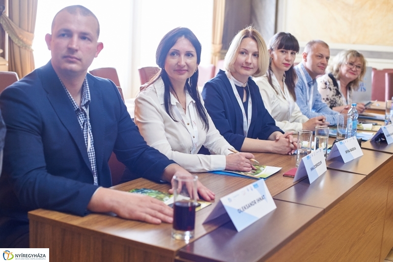 Ukrán delegáció a Városházán - fotó Szarka Lajos