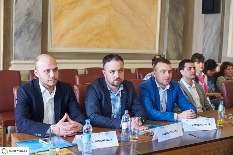 Ukrán delegáció a Városházán - fotó Szarka Lajos