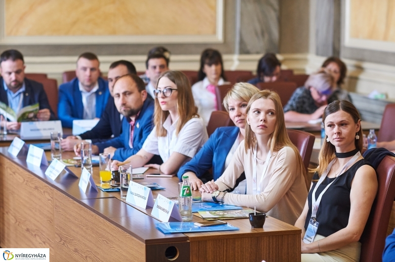 Ukrán delegáció a Városházán - fotó Szarka Lajos