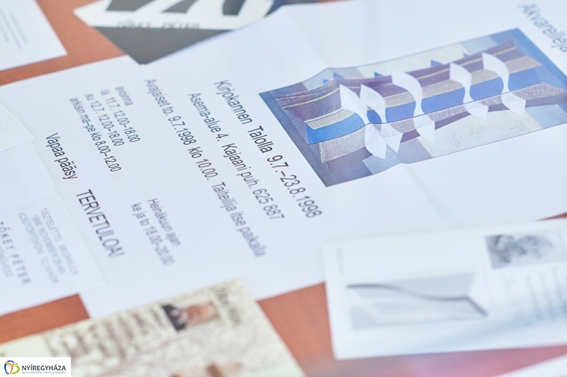 Tőkey Péter kiállítás a múzeumban - fotó Szarka Lajos