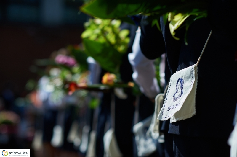 Ballagás a Zrínyi gimnáziumban - fotó Szarka Lajos