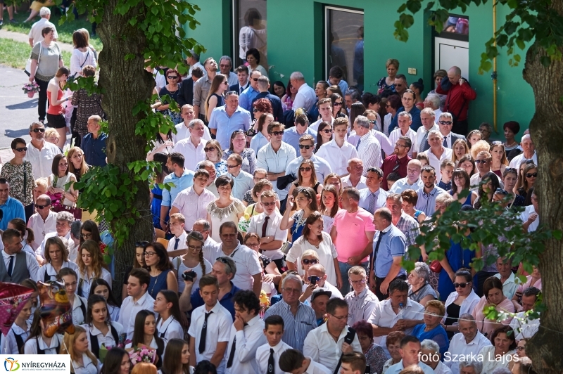 Ballagás a Kölcsey gimnáziumban - fotó Szarka Lajos
