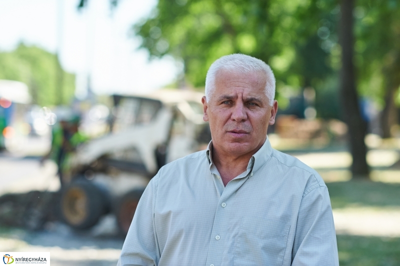 Helyszíni szemle a Korányi utcán - fotó Szarka Lajos