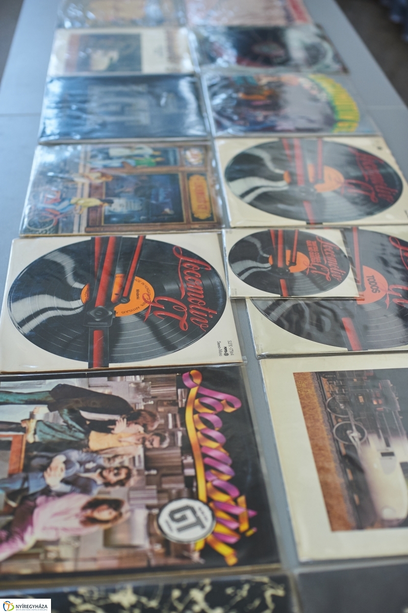 Lemezbörze Nyíregyházán - fotó Szarka Lajos