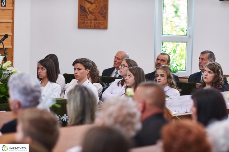 Konfirmáció Sóstón - fotó Szarka Lajos