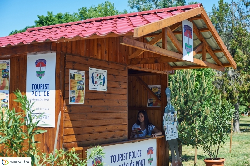 Tourist Police Információs Pont Sóstón - fotó Szarka Lajos