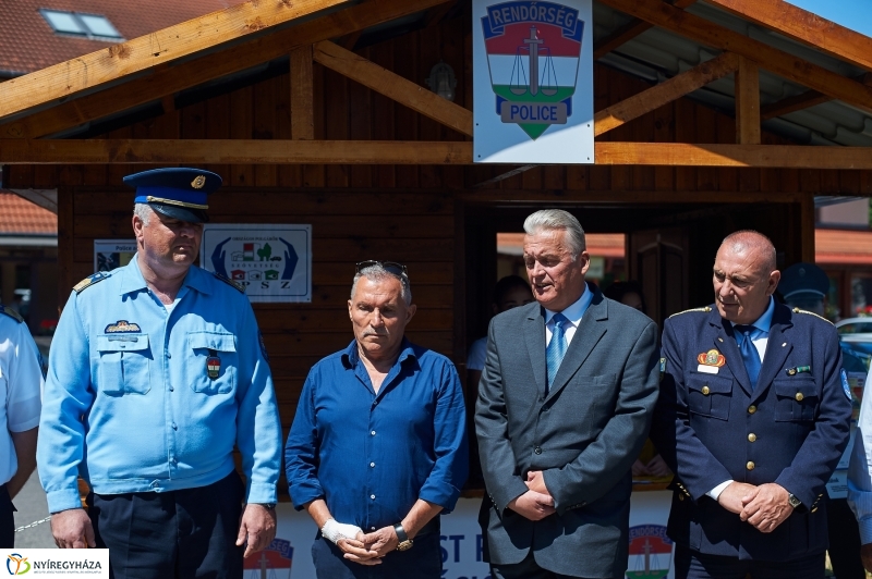 Tourist Police Információs Pont Sóstón - fotó Szarka Lajos