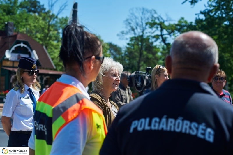 Tourist Police Információs Pont Sóstón - fotó Szarka Lajos