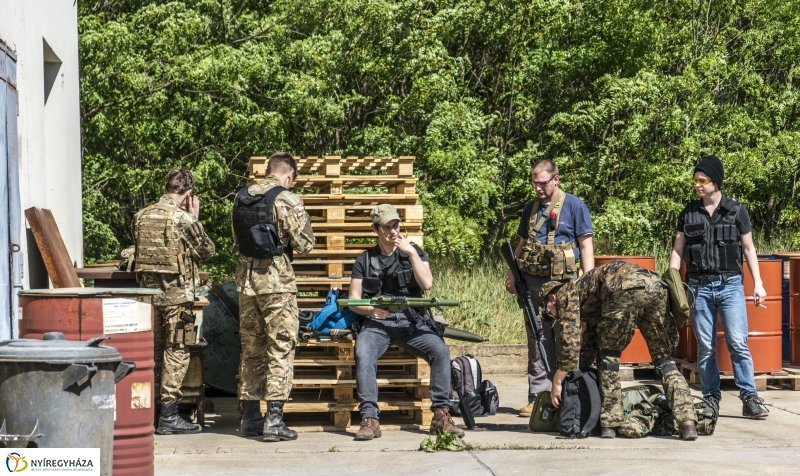 A nyíregyháziak körében is népszerű az Airsoft - fotó Kohut Árpád