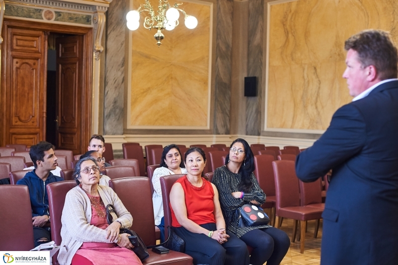 Indiai vendégek a Városházán - fotó Szarka Lajos