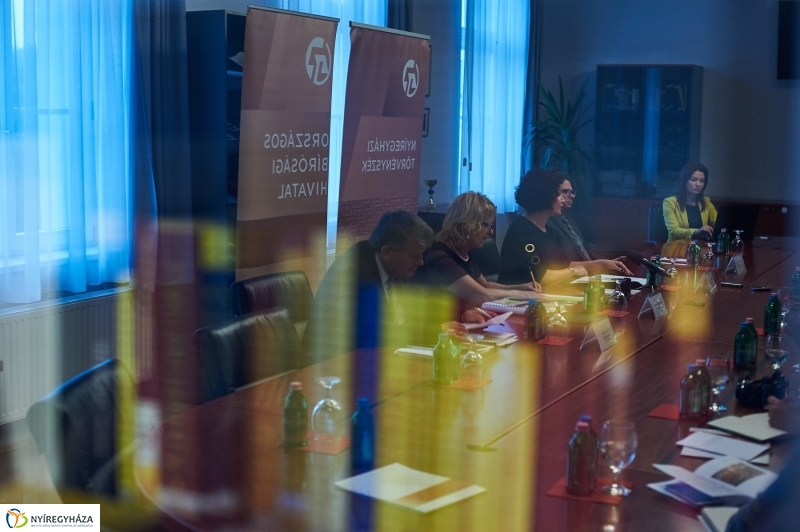 Évértékelő a Törvényszéken - fotó Szarka Lajos